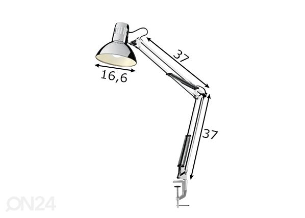 Настольная лампа Hansa Manhattan Led размеры