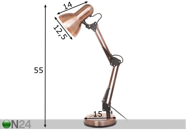 Настольная лампа Hobby размеры