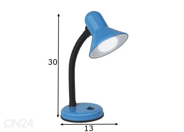 Настольная лампа + LED лампочка 5Вт размеры