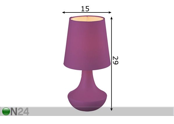 Настольная лампа Lena размеры