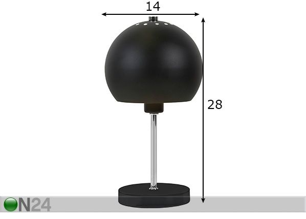 Настольная лампа Rondo размеры