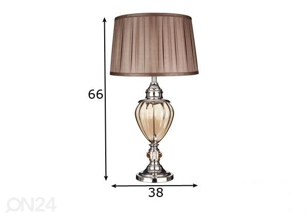 Настольная лампа Table размеры