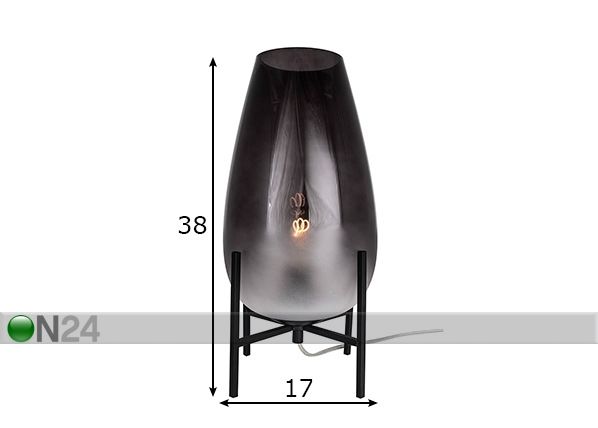 Настольная лампа Tulip размеры