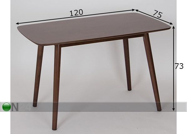 Обеденный стол Dynamic размеры