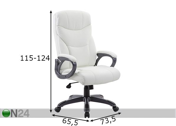 Офисный стул Connor размеры