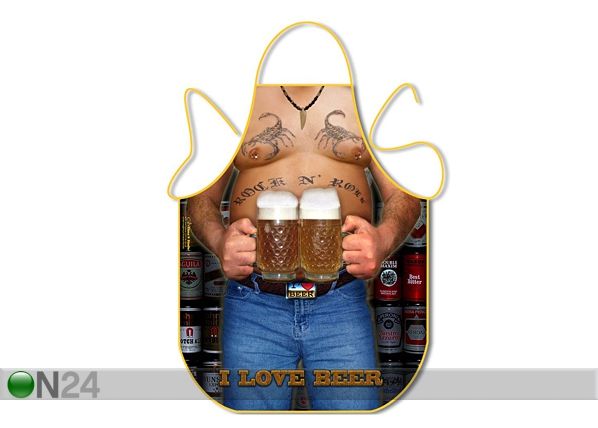 Передник I love beer