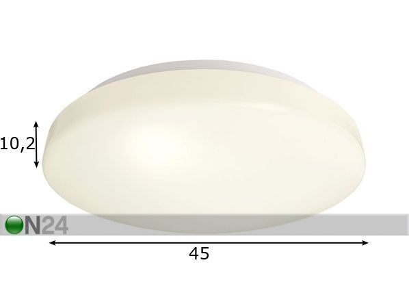 Плафон Euro II 40 LED размеры
