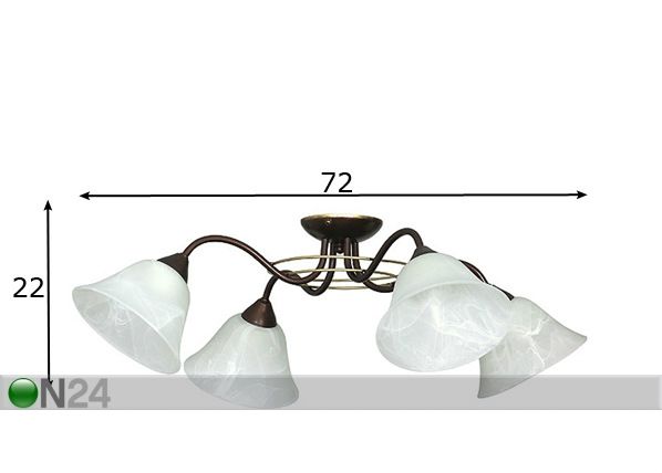 Подвесной светильник Bueno размеры