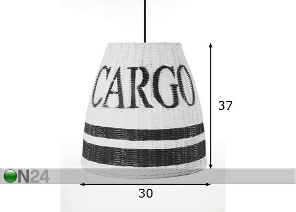 Подвесной светильник Cargo размеры