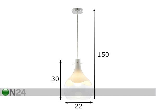 Подвесной светильник Catania размеры