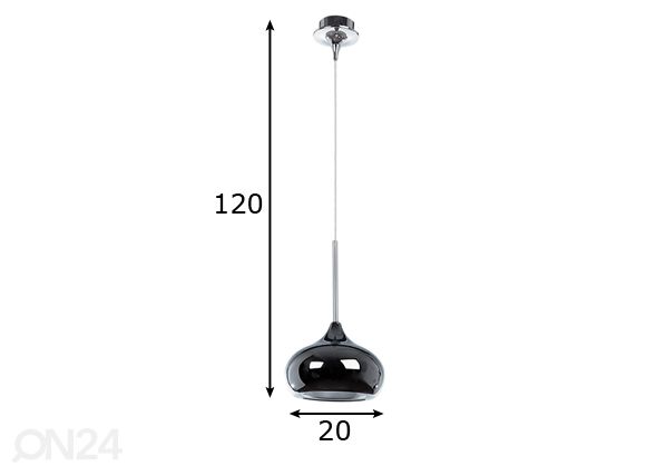 Подвесной светильник Cioto размеры