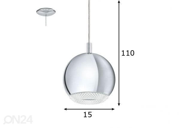 Подвесной светильник Conessa LED размеры