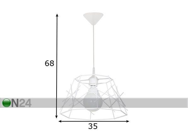 Подвесной светильник Egina II размеры