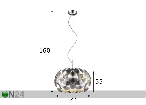 Подвесной светильник Ezio Ø41 см размеры