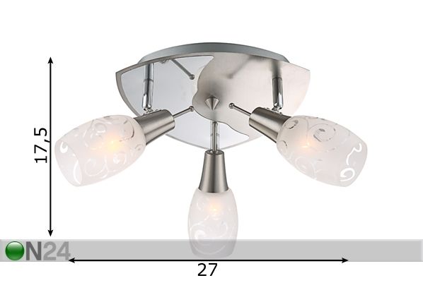 Подвесной светильник Florita размеры