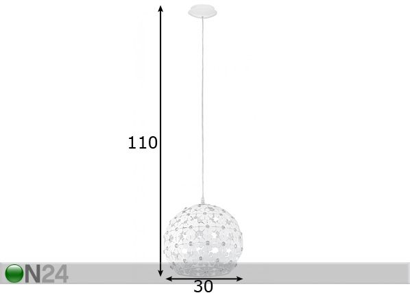 Подвесной светильник Hanifa размеры