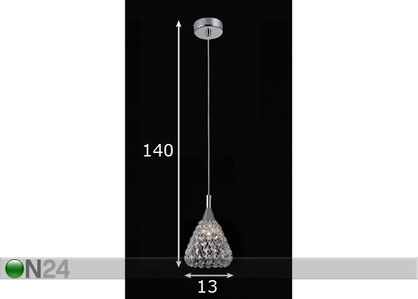 Подвесной светильник Iris размеры