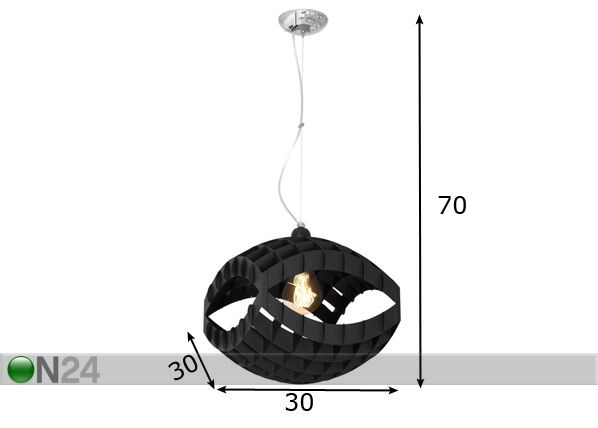 Подвесной светильник Kiti размеры