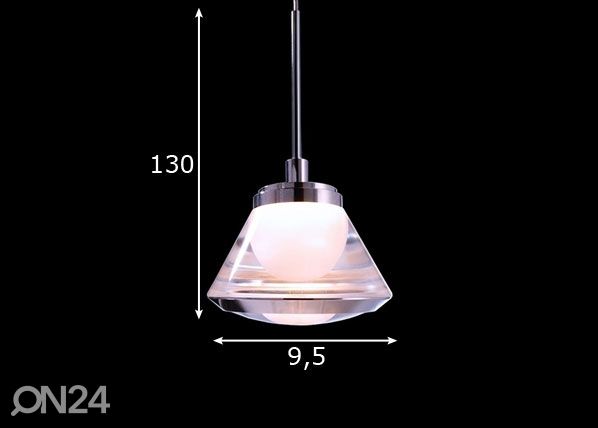 Подвесной светильник Ludivine LED размеры