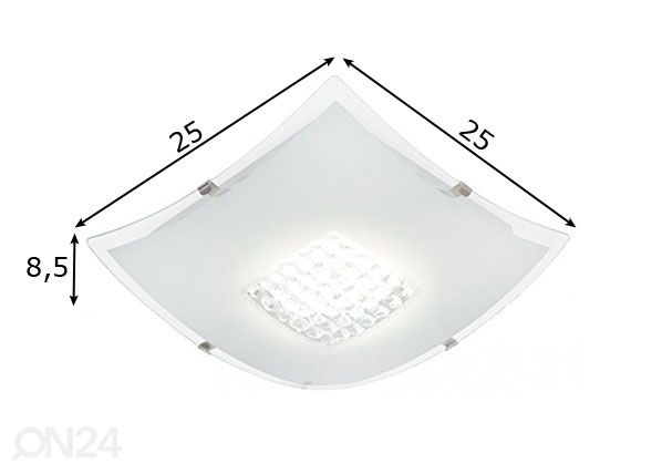 Подвесной светильник Nicer LED размеры