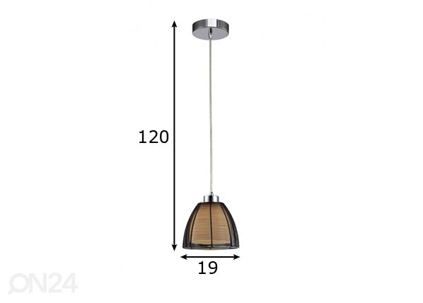 Подвесной светильник Pico размеры