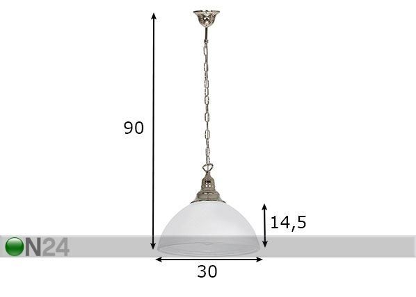 Подвесной светильник Scot размеры
