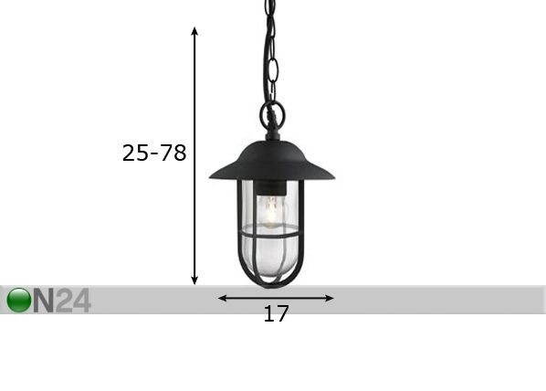 Подвесной светильник Well размеры