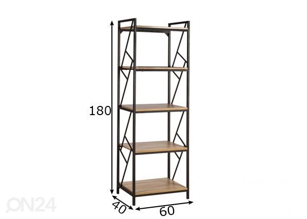 Полка Study 5 размеры