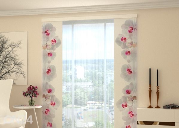 Полузатемняющая панельная штора Music Orchids 80x240 cm