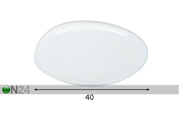 Потолочный плафон Stone LED 24 Вт + пульт размеры