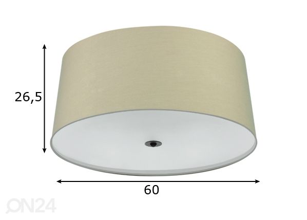 Потолочный светильник Argi размеры