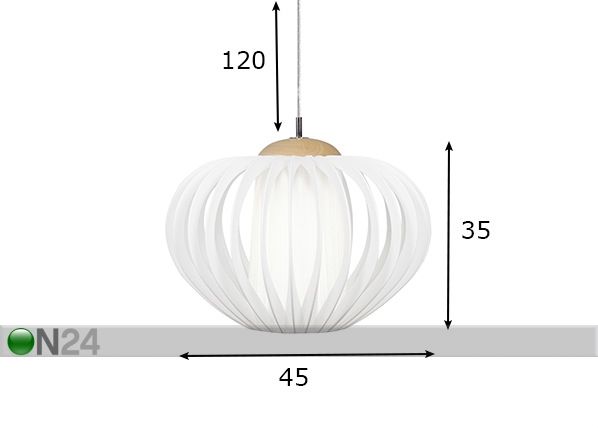 Потолочный светильник Swea XL размеры