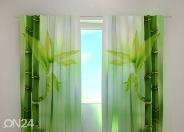Просвечивающая штора Green bamboo 240x220 cm