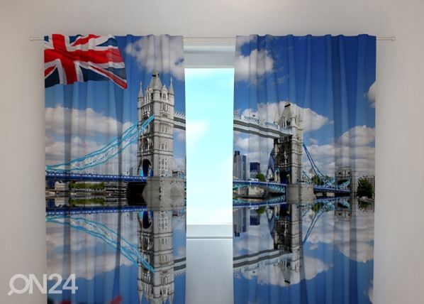 Просвечивающая штора London Bridge 240x220 cm