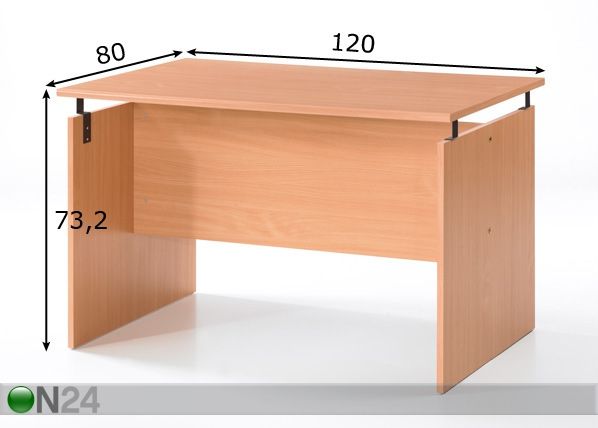 Рабочий стол Duo размеры