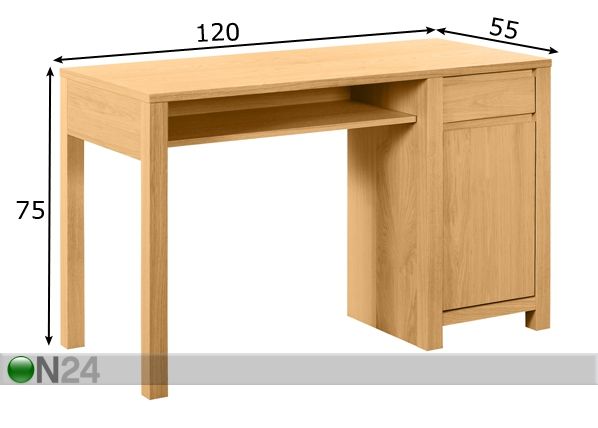 Рабочий стол Lucia размеры