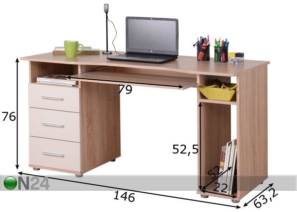 Рабочий стол Lupus размеры