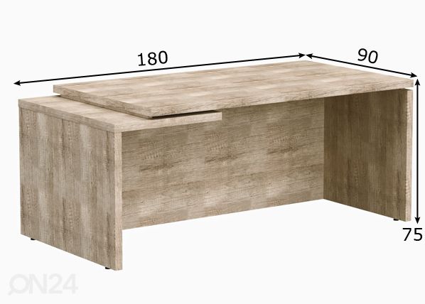 Рабочий стол Torr-Z 180 cm размеры