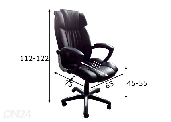 Рабочий стул Conan размеры