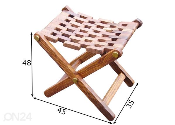 Складной деревянный стул размеры