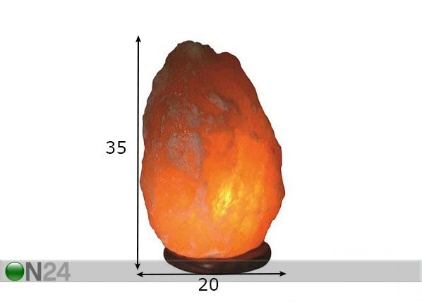 Соляная лампа 20-25kg размеры