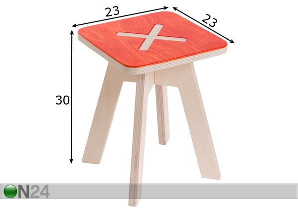 Стул / детский стул h30 cm размеры