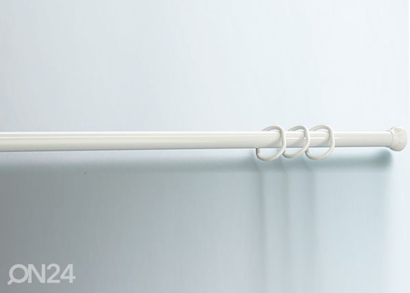 Телескопическая труба для штор в ванную 75-125 см
