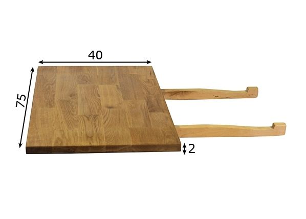 Удлинение для стола Gloucester 40x75 см размеры