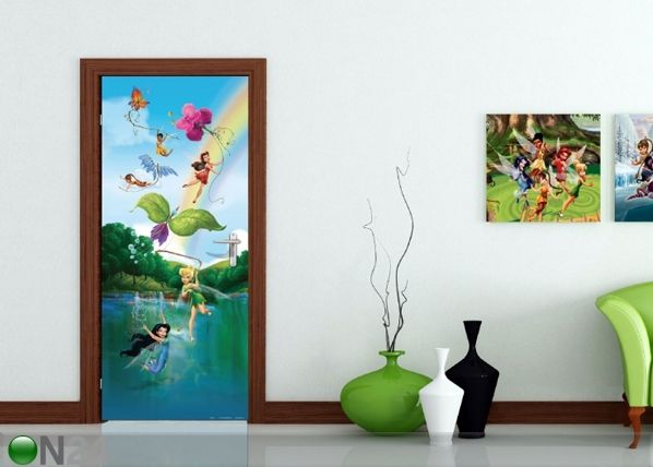 Флизелиновые фотообои Disney fairies in the Rainbow 90x202 см