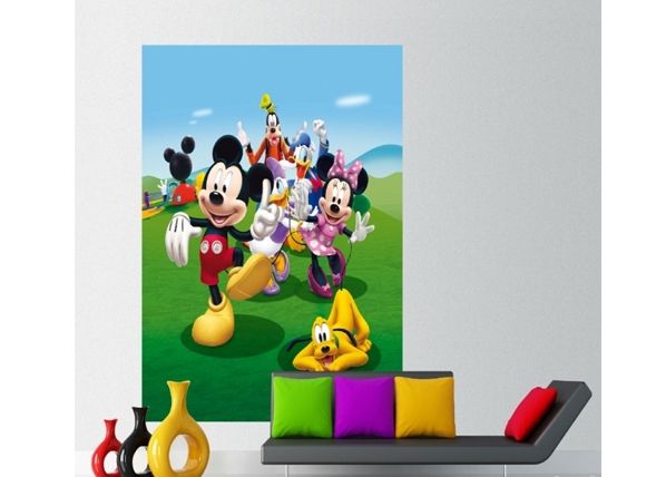 Флизелиновые фотообои Disney Mickey and friends 180x202 cm