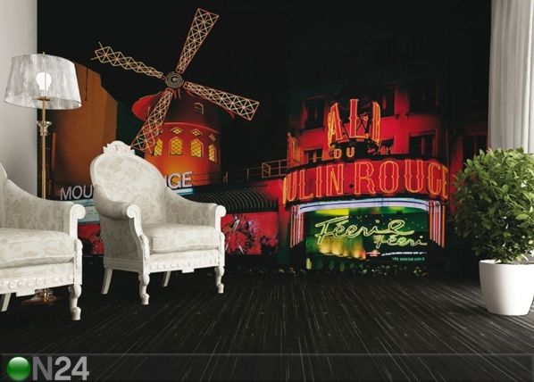 Флизелиновые фотообои Moulin Rouge 360x270 см
