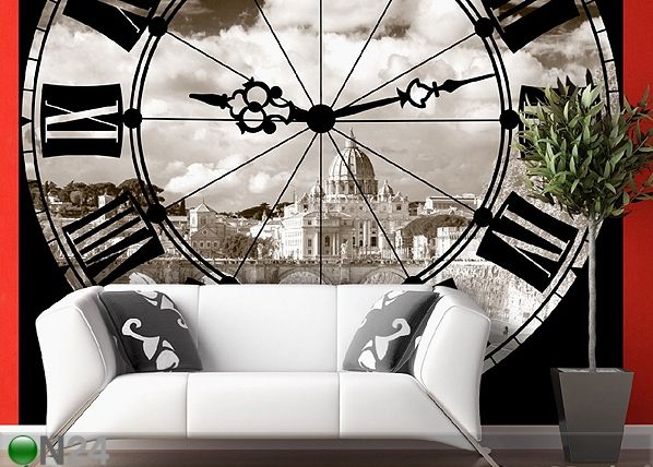 Фотообои The clock 360x254 см