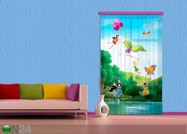 Фотоштора Disney Fairies with rainbow 140x245 см