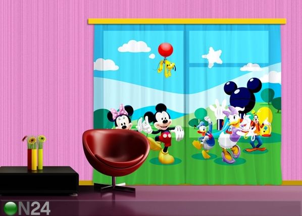 Фотошторы Disney Mickey and Friends, 280x245 см